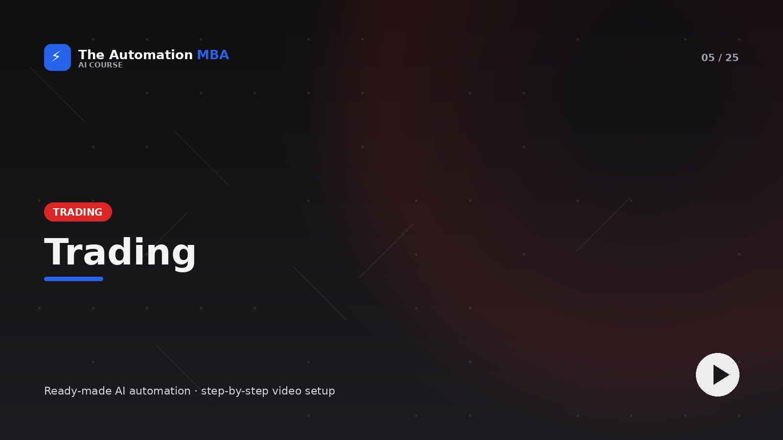 Trading — Trading