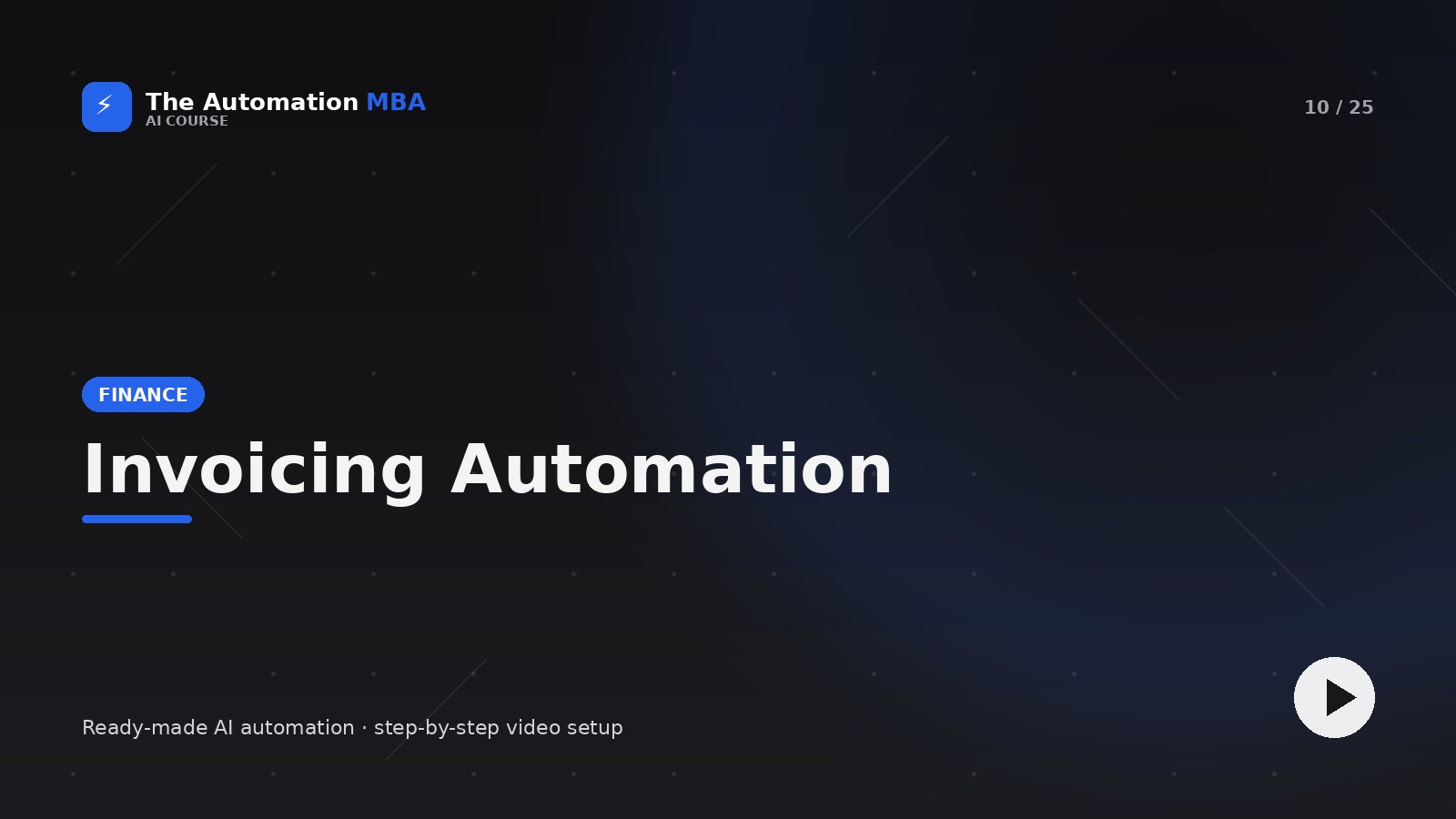 Rechnungs-Automation — Finanzen