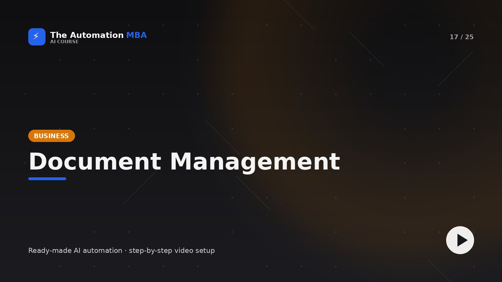 Dokumenten-Management — Business